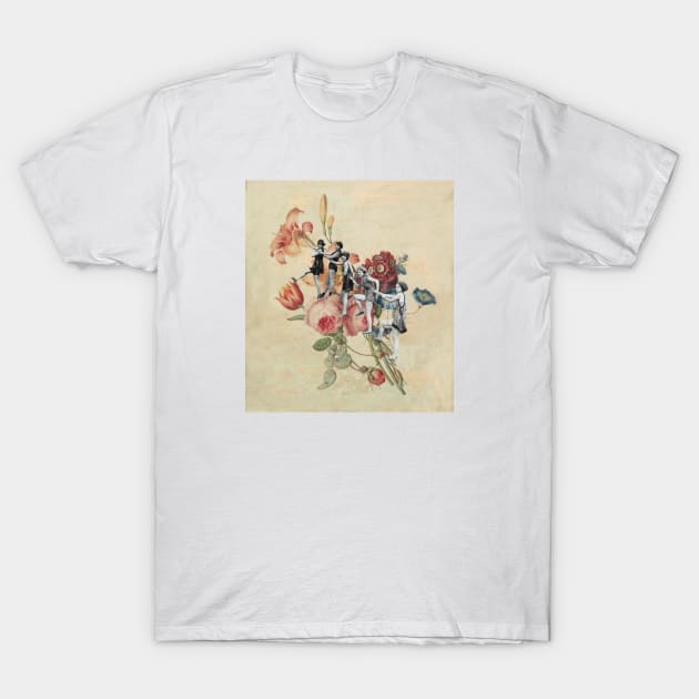 Bouquet T-Shirt by mintchocollage